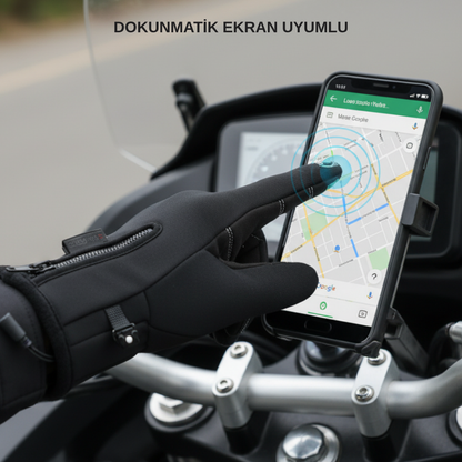 Isıtmalı Motorcu Eldiveni